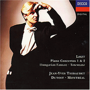 [중고] Jean-Yves Thibaudet / Liszt : Piano Concertos Nos.1, 2, Hungarian Fantasy (dd0363)
