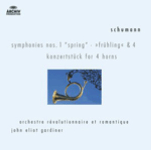 John Eliot Gardiner / 슈만 : 교향곡 1 &#039;봄&#039;, 4번, 네개의 호른과 관현악을 위한 작품 (Schumann : Symphony No.1 Op.38 &#039;Spring&#039;, No.4 Op.120, Konzertstuck For 4 Horns And Orchestra Op.86/수입/미개봉/4745512)