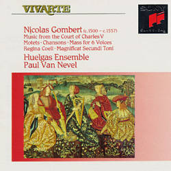 Huelgas Ensemble, Paul Van Nevel / Gombert : Music From The Court Of Charles V (미개봉/cmc9006)