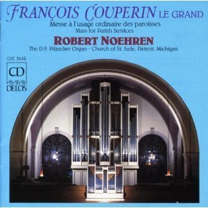 [중고] Robert Noehren / Couperin: Messe a l&#039;usage ordinaire des paroisses, Balbastre: A La Venue De No&amp;euml;l (수입/dcd3046)