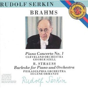 Rudolf Serkin / Brahms, Strauss: Piano Concertos No1, Burleske For Piano &amp; orchestra (미개봉/cck7456)
