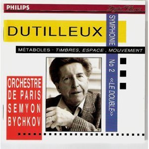 Semyon Bychkov, Orchestre De Paris / Dutilleux: Symphony 2 &quot;Le Double&quot; (수입/미개봉/4380082)