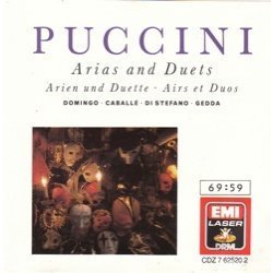 Placido Domingo, Montserrat Caballe, Giuseppe Di Stefano, Nicolai Gedda / Puccini : Arias And Duets (수입/미개봉/cdz7625202)