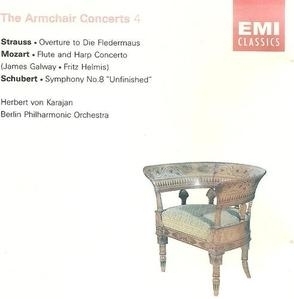 [중고] Herbert Von Karajan / The Armchair Concerts 4 - J.Strauss II, Mozart, Schubert (수입/cdm7644422)