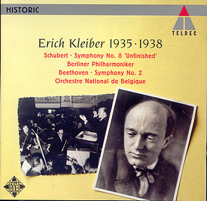 [중고] Erich Kleiber / Schubert: Symphony No.8, Beethoven: Symphony No.2 (수입/9031764362)