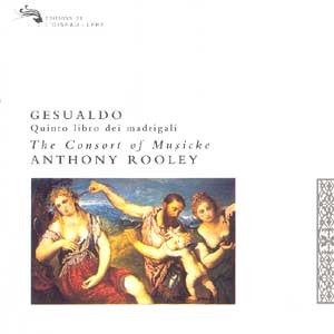 [중고] Anthony Rooley / Gesualdo: Quinto Libro Dei Madrigali (수입/4101282)