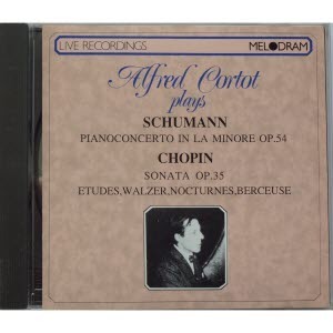 [중고] Alfred Cortot / Schumann: Pianoconcerto In La Minore Op.54, Chopin: Sonata Op.35, Etudes, Walzer, Nocturnes, Berceuse (수입/mel18018)