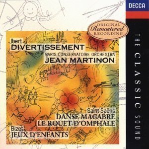 Jean Martinon / Ibert : Divertissement, Saint-Saens : Danse Macabre, Bizet : Jeux D&#039;enfants (미개봉/dd4316)