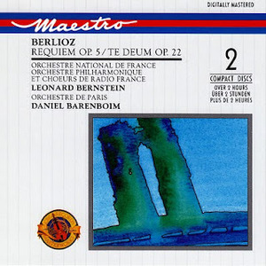 Leonard Bernstein, Daniel Barenboim / Berlioz: Requiem Op.5, Te Deum Op.22 (2CD/미개봉/cc2k7544)