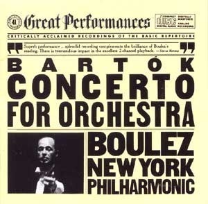 Pierre Boulez / Bartok: Concerto For Orchestra (미개봉/cck7979)