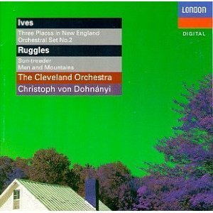 Christoph von Dohnanyi / Ives: 3 Places In New England, Ruggles: Sun-Treader (수입/미개봉/4437762)