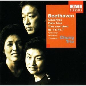 Chung Trio / Beethoven: Piano Trios No. 4 &amp; 7 (수입/미개봉/724355518729)