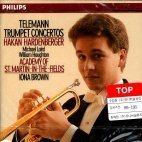[중고] Hakan Hardenberger, Iona Brown / 텔레만 : 트럼펫 협주곡 (Telemann : Trumpet Concertos/수입/4209542)