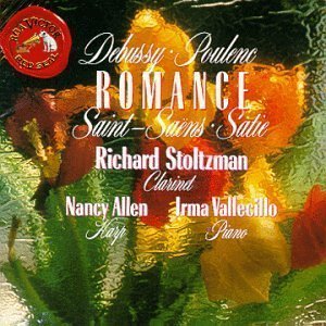 [중고] Richard Stoltzman, Irma Vallecillo, Irma Vallecillo / Romance: Music for Clarinet and Piano by Saint-Saens, Debussy, Poulenc (수입/601982rc)
