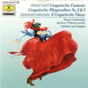 [중고] Herbert von Karajan / Liszt: Ungarische Rhapsodien Nr.2 &amp; 5, Brahms: 4 Ungarische Tanze (수입/4291562)