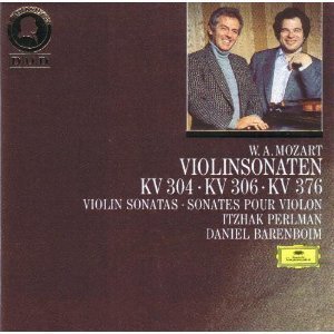 [중고] Itzhak Perlman, Daniel Barenboim / Mozart: Violin Sonatas KV304, 306, 376 (수입/4312772)