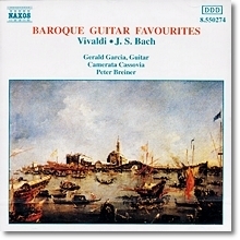 [중고] Peter Breiner, Gerald Garcia, Camerata Cassovia / Vivaldi, Bach: Baroque Guitar Favourites (수입/8550274)