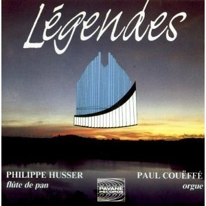 [중고] Philippe Husser, Paul Coueffe / Legendes - Flute De Pan Et Orgue d(수입/adw7210)