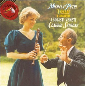 [중고] Michala Petri, Claudio Scimone / Vivaldi : Recorder Concertos (수입/78852rc)