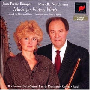 [중고] Jean-Pierre Rampal, Marielle Nordmann / Music for Flute &amp; Harp (cck7106)