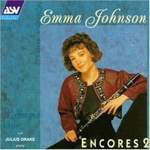 [중고] Emma Johnson, Julius Drake / 엠마 존슨 앙코르 2집 -클라리넷으로 듣는 명선율 (Emma Johnson - Encore, Vol.2/msasv008)