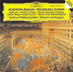 [중고] Herbert Von Karajan / Albinoni : Adagio, Pachelbel : Canon (수입/4133092)