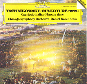 [중고] Daniel Barenboim / Tchaikovsky : Ouverture Solennelle &#039;1812&#039; Op. 49, Capriccio Italien Op. 45, Marche Slave Op.31 (수입/4000352)