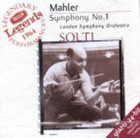 [중고] Georg Solti / Mahler : Symphony No.1 (수입/4586222)