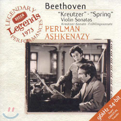 [중고] Itzhak Perlman, Vladimir Ashkenazy / Beethoven : Violin Sonata No.5 &#039;Spring&#039;, No.9 &#039;Kreutzer&#039; (수입/4586182)