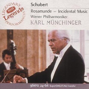 [중고] Karl Munchinger / Schubert : Rosamunde D.797 (수입/4702612)