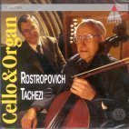 Mstislav Rostropovich / Cello &amp; Organ (첼로와 오르간/미개봉/9031773082)