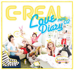 [중고] 씨리얼 (C-Real) / Love Diary (2nd Mini Album/Digipack/홍보용)