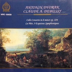 [중고] Janos Starker, Herbert Von Karajan / Dvorak, Debussy: Cello Concerto, La Mer (wrc026sb)