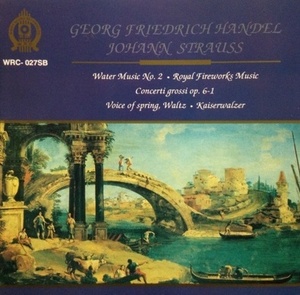 [중고] Augus Wanzinger, Herbert Von Karajan / Handel, Strauss : Water Music (wrc027sb)