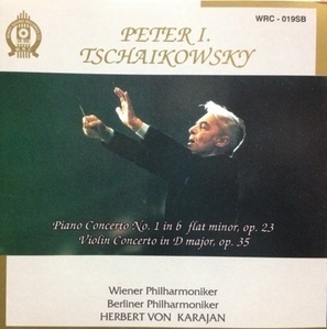 Herbert Von Karajan / Tchaikovsky: Piano, Violin Concerto (미개봉/wrc019sb)