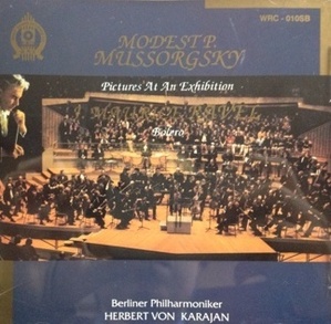 [중고] Herbert Von Karajan / Mussorgsky: Pictures At An Exhibition, Ravel: Bolero (wrc010sb)