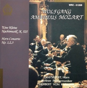 Herbert Von Karajan, Gerd Seifert / Mozart: Eine Kleine Nachtmusik, Horn Concerto (미개봉/wrc013sb)