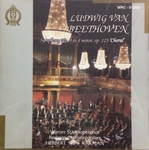 [중고] Herbert Von Karajan, Wiener Staatsoperchor / Beethoven: Symphony No.9 Choral (wrc012sb)