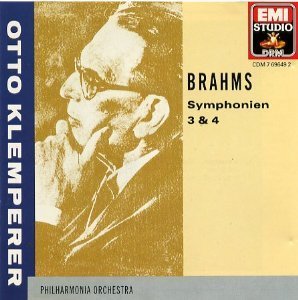 [중고] Otto Klemperer / Brahms: Symphonies Nos. 3 &amp; 4 (수입/cdm7696492)
