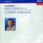 [중고] Vladimir Ashkenazy / Frederic Chopin - Piano Sonatas 1-3 (수입/4481232)