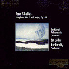 [중고] Sir John Barbirolli / Sibelius : Symphony No.2 Op.43 (수입/cg903)