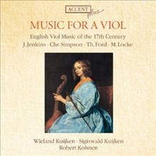 [중고] Wieland Kuijken, Sigiswald Kuijken, Roberto Kohnen / Music For A Viol (수입/acc68014)