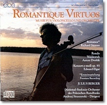[중고] Andrzej Straszynski , Julius Berger / Elgar, Dvorak, Strauss : Romantique Virtuos - Cello Concerto (수입/ebs6059)