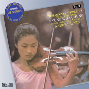 [중고] 정경화, Andre Previn / Tchaikovsky, Sibelius : Violin Concerto (dd3330/수입)