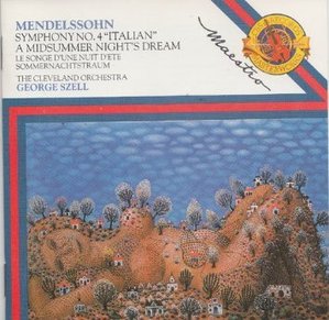 [중고] George Szell / Mendelssohn: Symphony No.4 (dck8005)