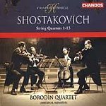 [중고] Borodin Quartet / Shostakovich : String Quartets Nos.1-13 (4CD/수입/chan10064)