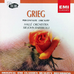 [중고] John Barbirolli / Grieg : Peer Gynt Suite, Lyric Suite (eked0014)