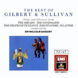 Malcolm Sargent / The Best Of Gilbert &amp; Sullivan (수입/미개봉/cdz7625312)