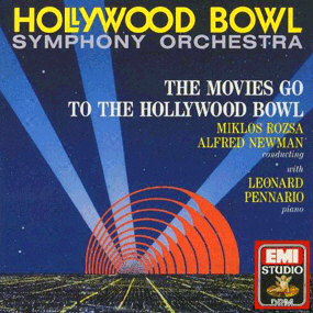 Miklos Rozsa, Alfred Newman, Leonard Pennario / The Movies Go to the Hollywood Bowl (수입/미개봉/cdm7637352)