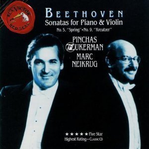[중고] Pinchas Zukerman, Marc Neikrug / Beethoven : Complete Sonatas for Piano and Violin (수입/09026615612)